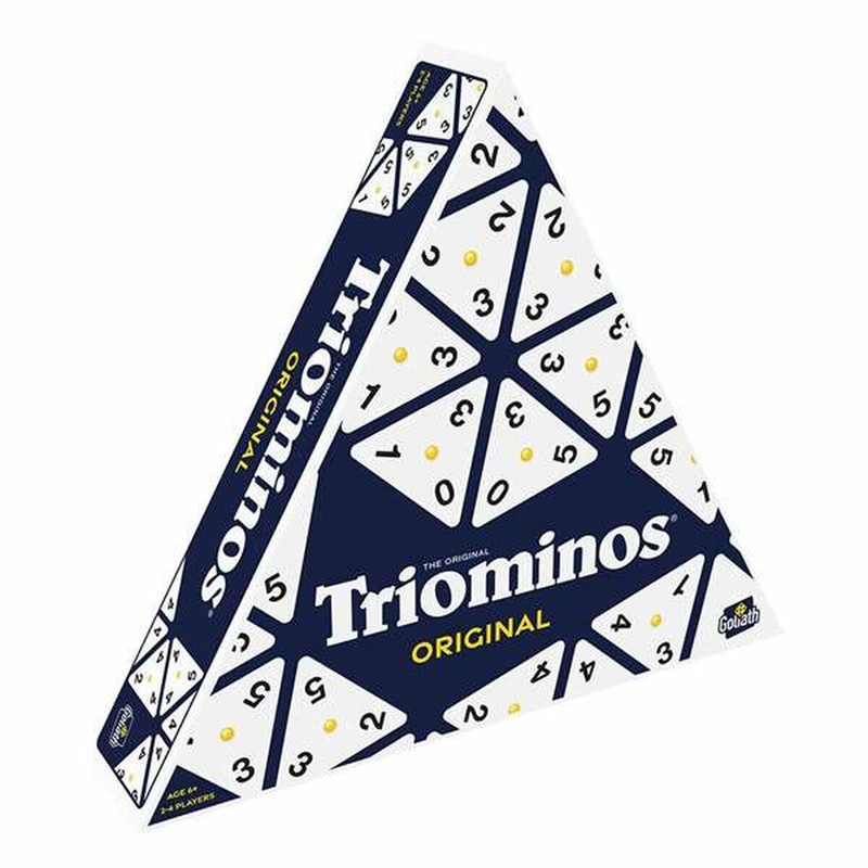 Fichas del Triominos clásico Bizak, juego de estrategia familiar