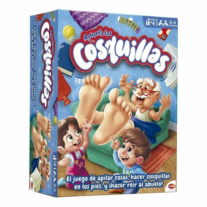 Juego de mesa cosquillas Bizak Aguanta, vista principal