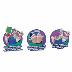 Juego de mesa cosquillas Bizak Aguanta, vista principal 2