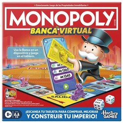 Monopoly Banking juego de mesa electrónico para familias