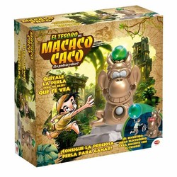 Juego de mesa infantil El Tesoro del Macaco Caco en acción