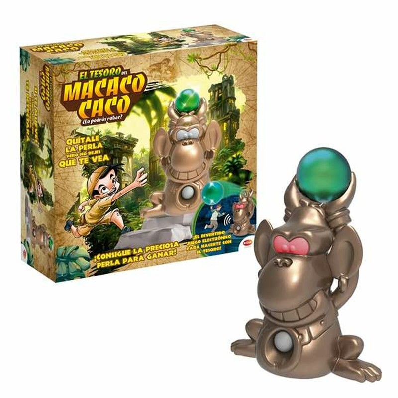 Macaco Caco, el personaje principal del juego de mesa para 3 años