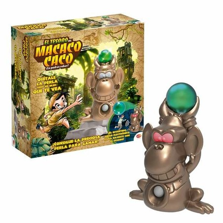 Macaco Caco, el personaje principal del juego de mesa para 3 años