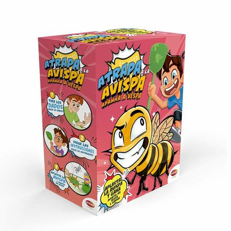 Juegos habilidad niños Bizak Atrapa A La Avispa en acción