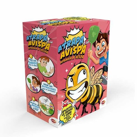 Juegos habilidad niños Bizak Atrapa A La Avispa en acción