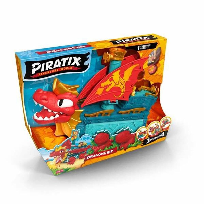 Barco Piratix Transformable: aventura 3 en 1 para niños