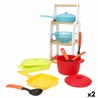 Juguete cocina infantil PlayGo con accesorios y estantería