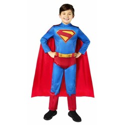 Disfraz niños Superman completo con capa para carnaval