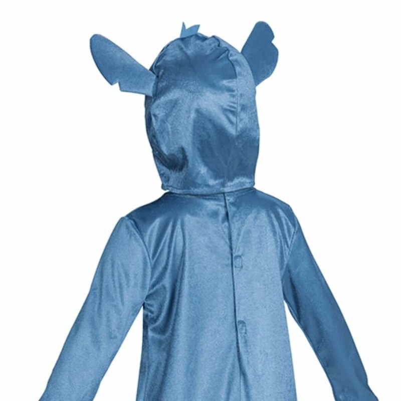 Disfraz Stitch para niños, detalle del tejido de alta calidad