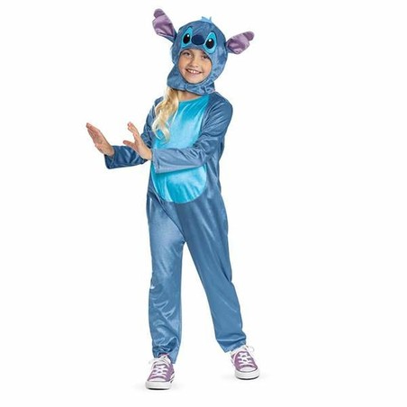 Stitch disfraz azul para niños 5-6 años