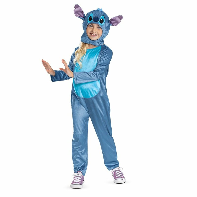 Vista frontal de disfraz de Stitch para niños