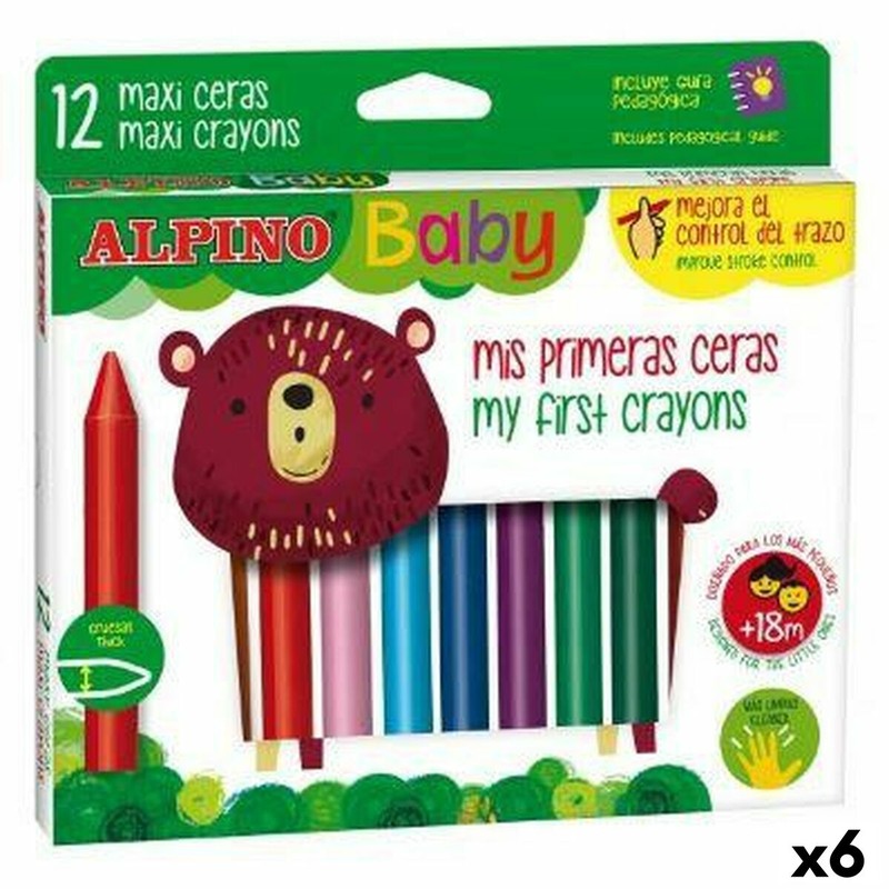 Ceras Alpino Baby Multicolor para manualidades niños