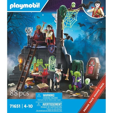 Componentes del Playset Playmobil 71651, ideal para juegos de construcción infantiles