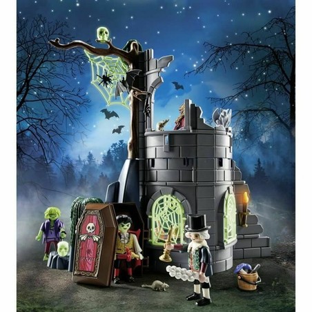 Primer plano de figura Playmobil 71651, parte del juguete construcción niños