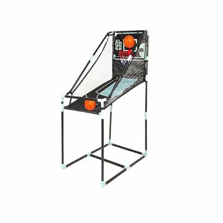 Canasta baloncesto infantil Colorbaby con niños jugando en casa