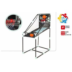 Canasta baloncesto infantil Colorbaby con niños jugando en casa 2