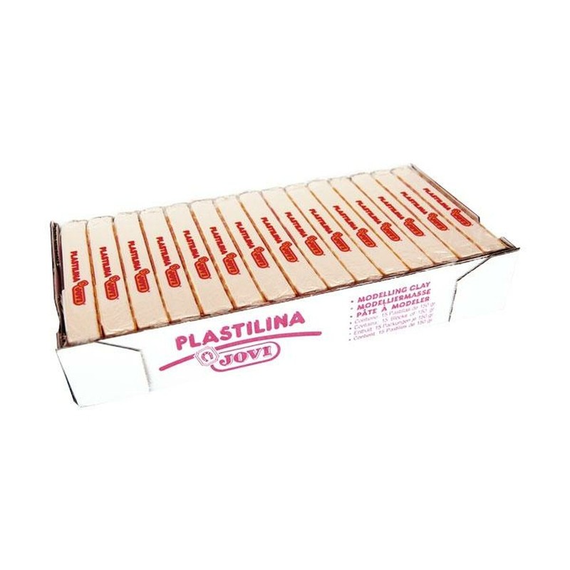 Plastilina Jovi blanca, kit manualidades infantil para desarrollar creatividad