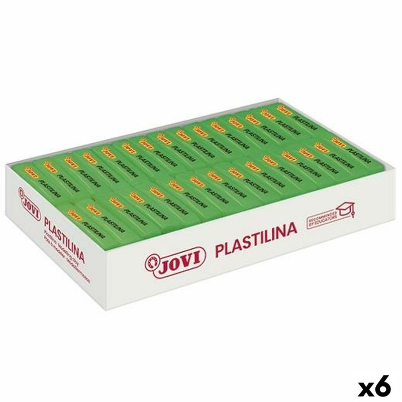 Plastilina Jovi verde claro para manualidades niños