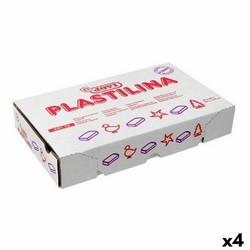 Manualidades niños con plastilina Jovi naranja, ideal para modelar figuras creativas.