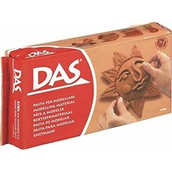 Pasta de modelar DAS terracota para proyectos creativos 2