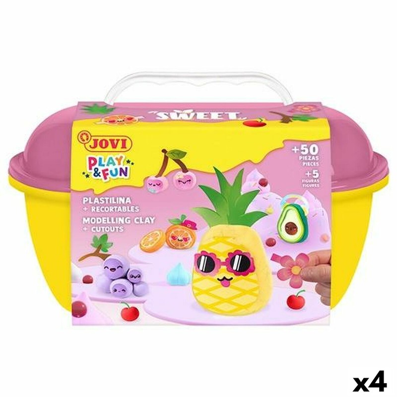 Manualidades niños con plastilina Jovi PLAY&FUN SWEET multicolor