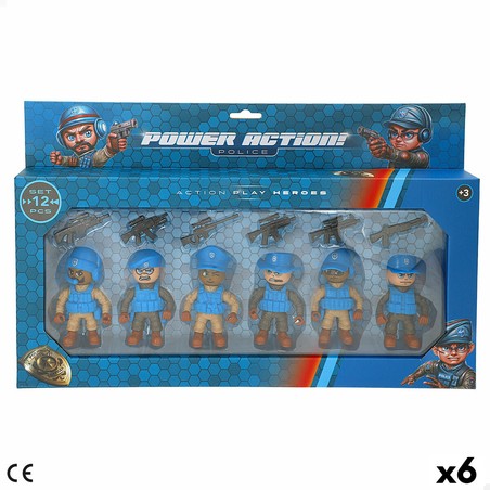 Playset militar niños Colorbaby con figuras de policía para aventuras
