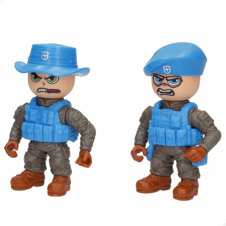 Juego simbólico infantil: figuras de policía para misiones emocionantes