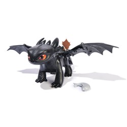 Juguetes construcción niños: Dragón Chimuelo interactivo volando.