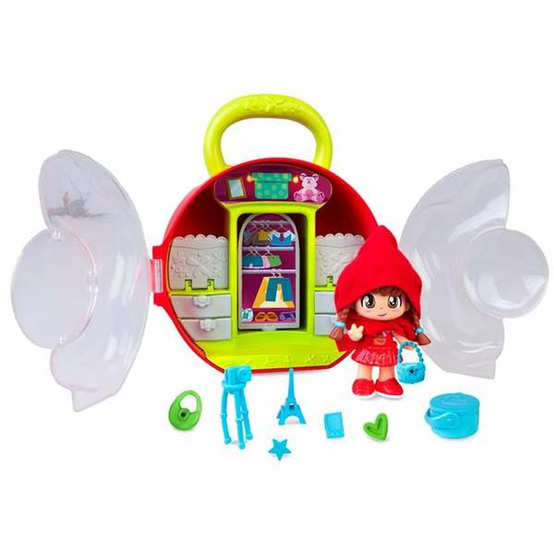 Set construcción educativo Famosa, muñeca con accesorios