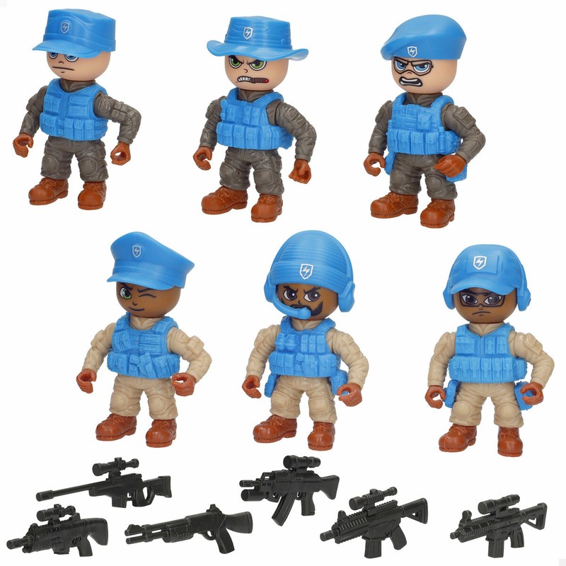 Set de juego imaginativo Colorbaby para aventuras de policías y héroes