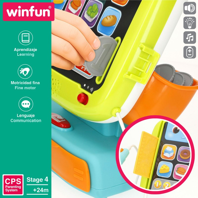 Caja registradora didáctica Winfun para aprender números