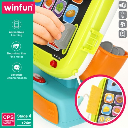 Caja registradora didáctica Winfun para aprender números