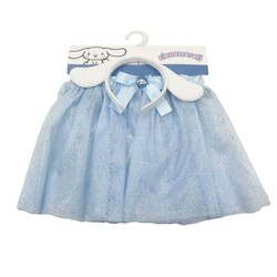 Disfraz de Hello Kitty azul para niños, ideal para fiestas y juegos.