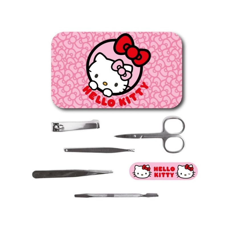 Set Manicura Niñas Hello Kitty Rosa
