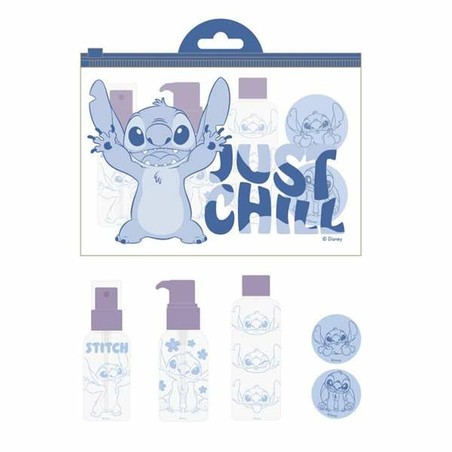 Collar infantil Stitch de PVC azul, ideal para completar cualquier disfraz infantil