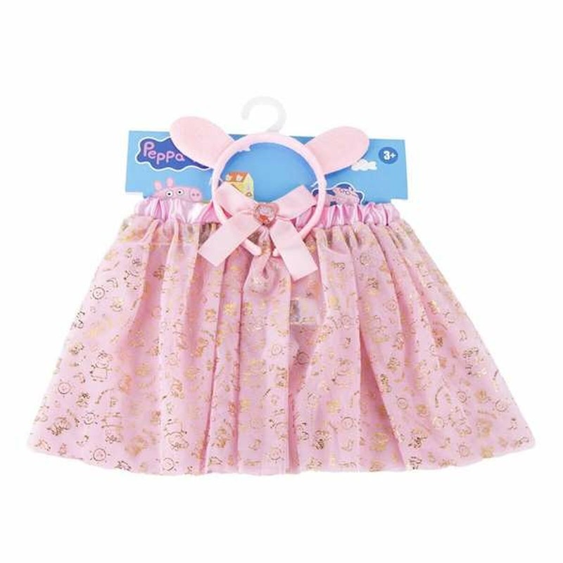 Falda Peppa Pig para disfraz infantil, cómodo y divertido
