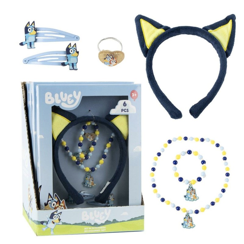 Accesorios para el pelo Bluey ideales para disfraces niños