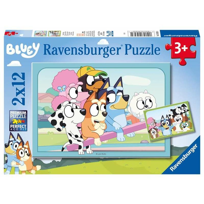 Puzzle infantil 3 años de Ravensburger con 12 piezas para niños.