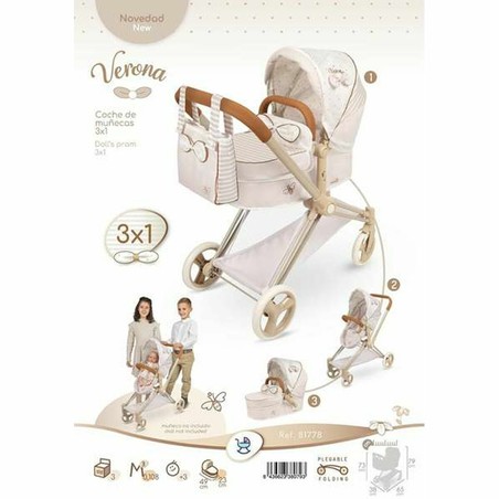 Muñeca de juego simbólico, Decuevas 50 cm, para niños.