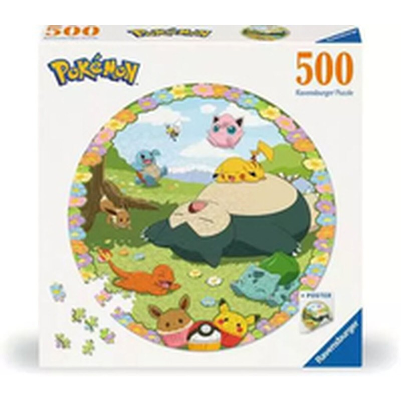 Regalo puzzle 500 piezas - Caja del puzzle Ravensburger Pokémon