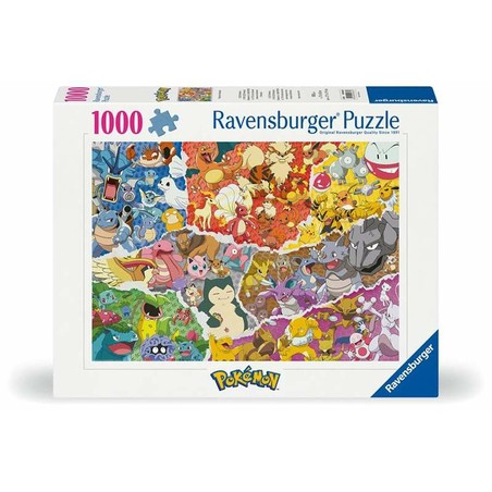 Juguetes construcción niños puzzle Ravensburger 1000 piezas
