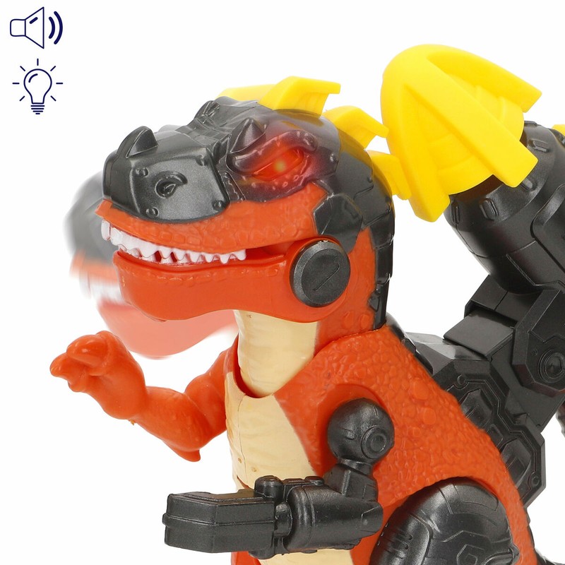 Set construcción educativo robot y dinosaurio