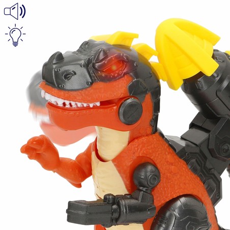Set construcción educativo robot y dinosaurio
