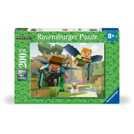 juguetes construcción niños puzzle minecraft ravensburger