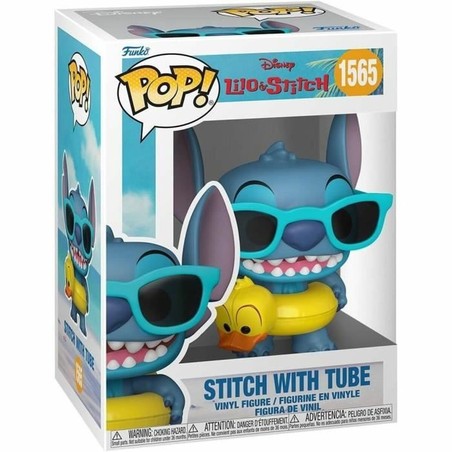 Muñeco Funko Pop Stitch con tubo - Figura coleccionable Disney
