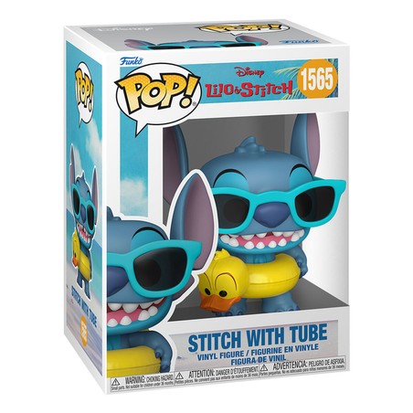 Vista frontal del muñeco Funko Pop Stitch
