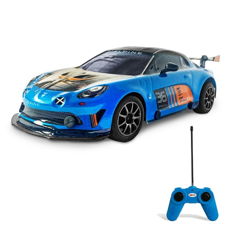 Coche teledirigido Mondo Alpine A110 GT4 vista lateral
