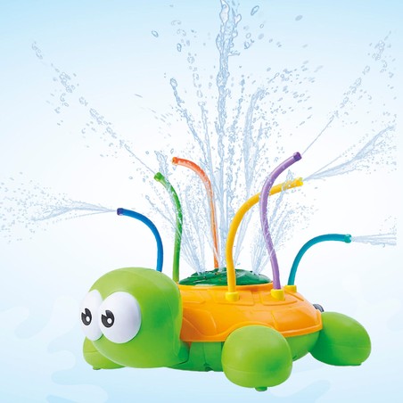 Rociador agua jardín infantil con 6 chorros