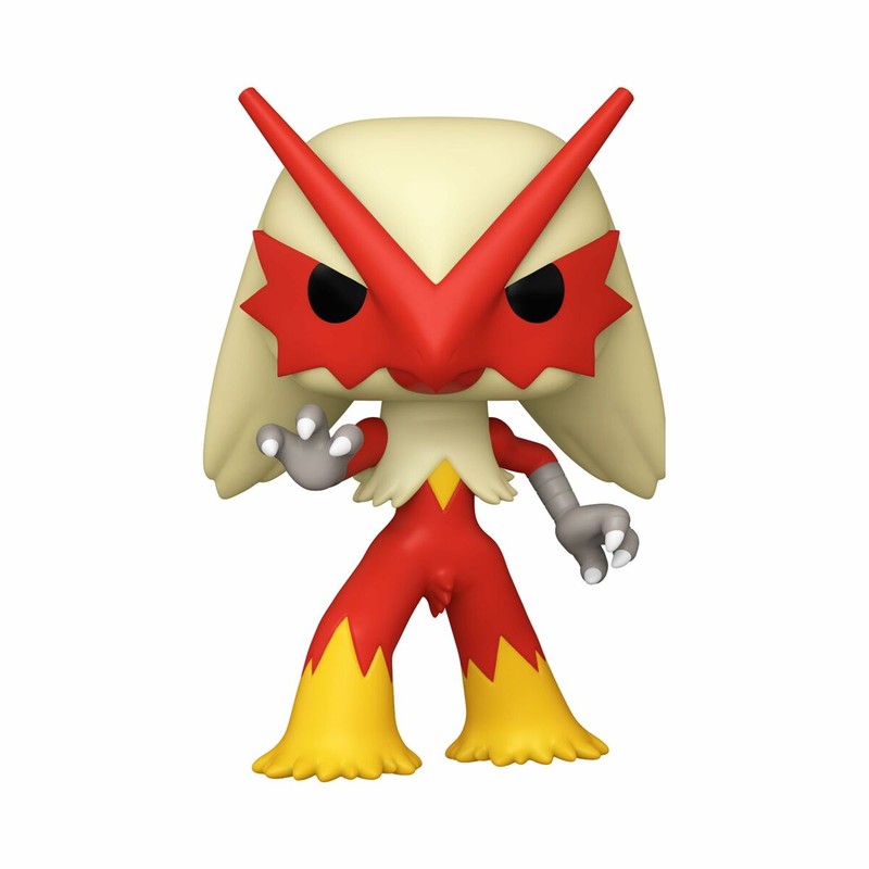 Figura de Blaziken Funko Pop, vista lateral