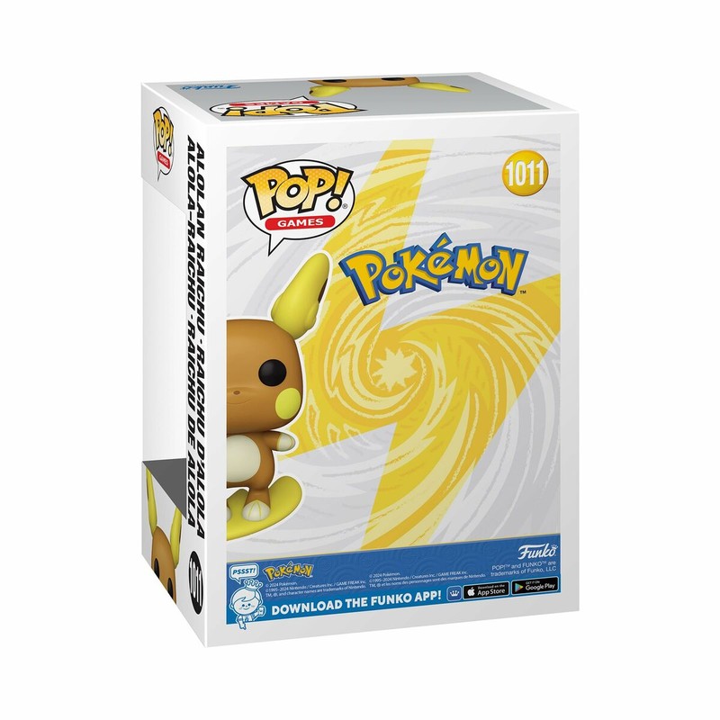 Figura Funko Pop Raichu, vista frontal